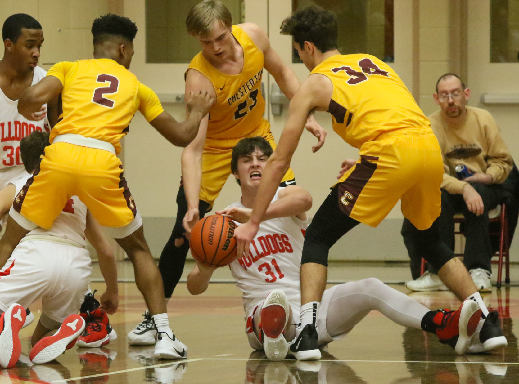 Chesterton at Crown Point boys basketball